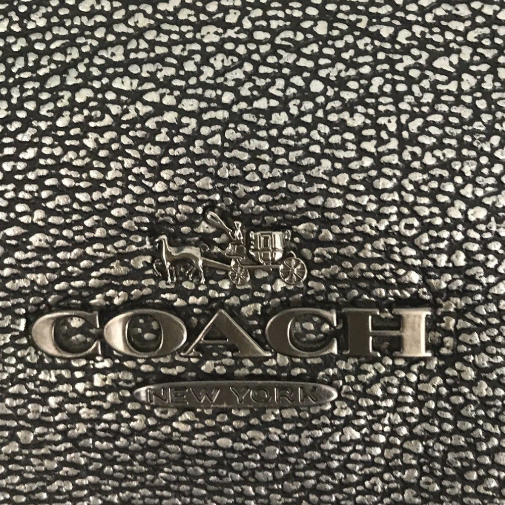 Coach Metallic pebble Leather Shoulder Bag  ] - Picture 8 of 8